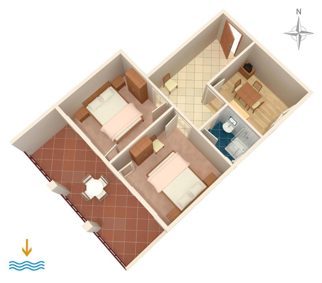 Apartments With A Parking Space Novi Vinodolski - 5600 Ngoại thất bức ảnh